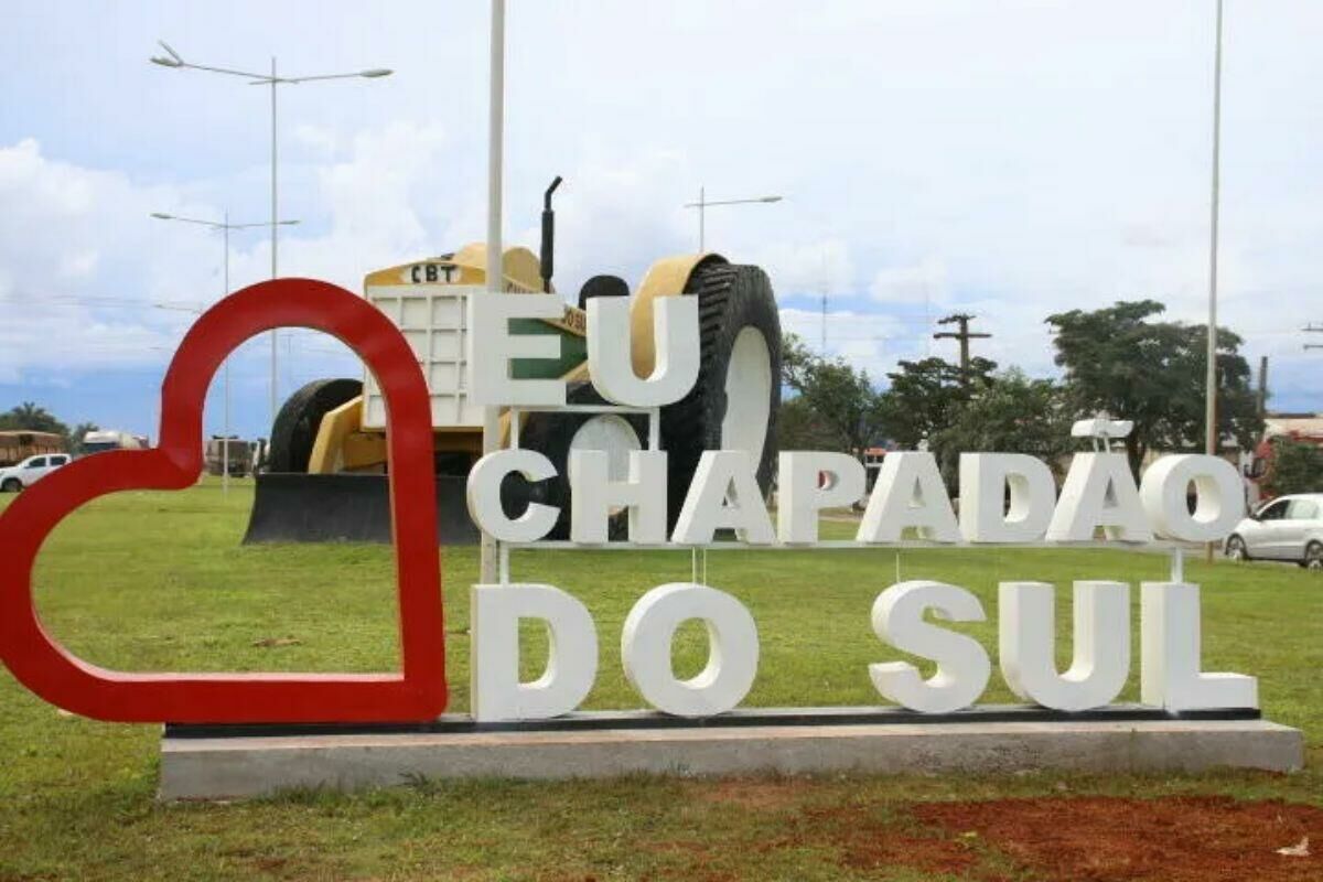 Imagem de compartilhamento para o artigo Chuva passageira e muito calor em Costa Rica e Chapadão do Sul nesta segunda-feira da MS Todo dia